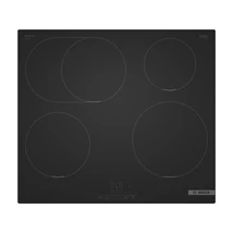 BOSCH PIF61ABB5E Indukciós üvegkerámia főzőlap ,  Matt Design felület ,  Serie4 ,   Keret nélküli kivitel ,  4 indukciós főzőzóna, ebből egy bővíthető sütőzóna