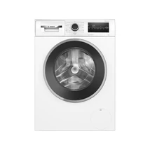 Bosch WAN2426NBY Elöltöltős mosógép , Serie4 , IronAssist gőzprogram , 8 kg ,  A , 1200 f, Fekete,Inox ajtó , TouchControl kijelző