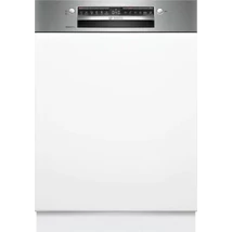 Bosch SMI6ECS12E Beépíthető kezelőpaneles mosogatógép - Serie 6 - Home Connect - Nemesacél - 14 teríték - Energiaosztály:A - 8 program - 5 opció