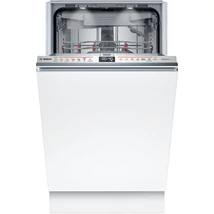 BOSCH SPV6ZMX17E Teljesen integrálható keskeny mosogatógép, Serie6, Home Connect, 10 teríték, C, 6 program, 4 opció, Nagyméretű LED kijelző,  PerfectDry Zeolith szárítás, VarioFlex Pro kosárrendszer, VarioDrawer Pro, 8,9 l, 42 dB(A)