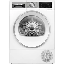 Bosch WQG24591BY Hőszivattyús kondenzációs szárítógép - Serie6 - 9kg - D (új energiacímke) - Inox-fehér ajtó - Öntisztító kondenzátor - Prémium TouchControl kijelző - AutoDry