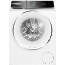 Bosch WGB25692BY Elöltöltős mosógép - Serie8 - Exlusive kivitel - Home Connect - IronAssist gőzprogram és opció - 10 kg - Energiaosztály: A-30% - 1600 ford/perc - Fehér-inox ajtó - Döntött, nagyméretű TouchControl kijelző digitális kezelőgyűrűvel