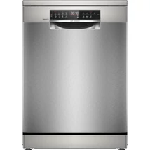 Bosch SMS8ECI02E Szabadonálló Mosogatógép - Serie 8 - Home Connect - Nemesacél - 14 teríték - Energiaosztály:A - 8 program - 4 opció - Nagyméretű LED kijelző - Érintőgombos vezérlés - EfficientDry szárítás - MaxFlex Pro kosárrendszer - VarioDrawer Pro