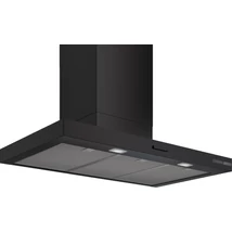 Bosch DWB95CC60 Kürtős páraelszívó , Serie4 , 90cm , Fekete , Lapos elszívóernyő , max. 594 m3/h