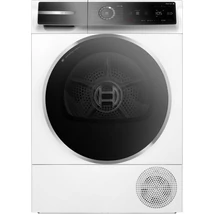 Bosch WQB246CNBY Hőszivattyús kondenzációs szárítógép - Serie8 - Home Connect - 9kg - B (új energiacímke) - Fekete-inox ajtó - SelfCleaning öntisztító kondenzátor - IronAssist gőzprogram - Döntött, nagyméretű TouchControl kijelző digitális kezelőgyűrűvel 