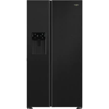 WHIRLPOOL WHG26574WXK5E SIde-by side hűtőszekrény, D  , 375 / 203 , 6. érzék technológia, FreshLock, ProFresh, Black Inox készülékszín, digitális kijelző, jégkészítő és vízadagoló, multiflow 179X91x70,5cm