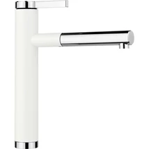 BLANCO LINEE-S csaptelep kihúzható fejjel, fehér, króm, magasnyomású BLANCO LINEE-S csaptelep kihúzható fejjel, fehér, króm, magasnyomású