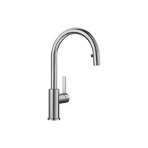 BLANCO CANDOR-S csaptelep kihúzható fejjel, tömör szálcsiszolt rozsdamentes acél, magasnyomású BLANCO CANDOR-S csaptelep kihúzható fejjel, tömör szálcsiszolt rozsdamentes acél, magasnyomású