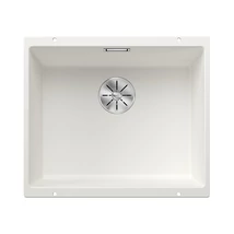 BLANCO SUBLINE 500-U Silgranit mosogatótálca, fehér, excenter nélkül BLANCO SUBLINE 500-U Silgranit mosogatótálca, fehér, excenter nélkül
