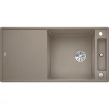 BLANCO AXIA III XL 6 S Silgranit mosogatótálca, tartufo, üveg vágólappal, excenterrel BLANCO AXIA III XL 6 S Silgranit mosogatótálca, tartufo, üveg vágólappal, excenterrel