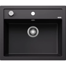 BLANCO DALAGO 6 Silgranit mosogatótálca, fekete, excenterrel