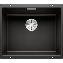 BLANCO SUBLINE 500-U Silgranit mosogatótálca, fekete, excenter nélkül BLANCO SUBLINE 500-U Silgranit mosogatótálca, fekete, excenter nélkül