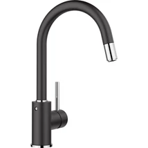 BLANCO MIDA-S csaptelep kihúzható fejjel, fekete, magasnyomású BLANCO MIDA-S csaptelep kihúzható fejjel, fekete, magasnyomású