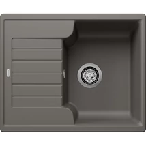 BLANCOZIA 40 S Silgranit mosogatótálca, vulkánszürke, excenter nélkül BLANCOZIA 40 S Silgranit mosogatótálca, vulkánszürke, excenter nélkül