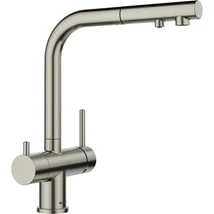 BLANCO FONTAS-S II csaptelep kihúzható fejjel, satin platinum, magasnyomású BLANCO FONTAS-S II csaptelep kihúzható fejjel, satin platinum, magasnyomású