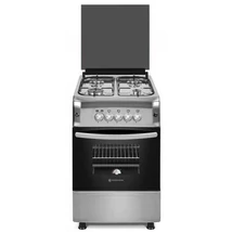 NOVACOOK F5S40G2 INX 50x60cm gáz-gáz tüzhely INOX