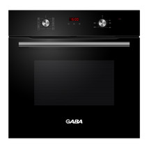 Gaba sütő és indukciós főzőlap szett, fekete szín