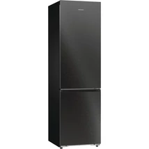 Hisense RB5P410SBFC Alulfagyasztós kombi hűtőszekrény - 283/130l, "c"  MetalCooling, TOTAL NO FROST  INVERTERES , MultiFlow 360 , WIFI-ConnectLife, CRIPS ZONE , ConvertZone, inox-fekete, KitchenFit