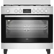 Beko BGM11226EX  90 cm-es inox kombinált tűzhely