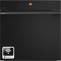 Hisense BAS614P8B MULTIFUNKCIÓS SÜTŐ - GŐZFUNKCIÓVAL 17 mód ProGrill, Sabbath,  AirFry+, Pizza, FrozenBake. SteamAddPro  77 liter HomeMadePlus, színes TFT kijelző, "A+"  PIROLITIKUS tisztás, GentleClose GentleOpen HÚSMAGHŐMÉRŐ, AirFry tepsi, tel