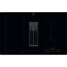 Electrolux ECC83410CK Beépíthető indukciós főzőlap beépített páraelszívóval, Bridge funkció, 80 cm