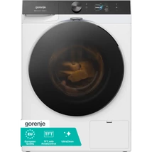 Gorenje WG884A31 Mosógép,  8 kg / 1400 f, "A" , INVERTERES motor, gőzprogramok,  színes TFT kijelző magyarul - központi tekerőgombbal,   WIFI - ConnectLife, SuperSilent , CIPŐTISZTÍTÓ PROGRAM