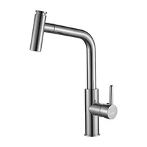 Laveo TORO Konyhai álló csaptelep L alakú kiömlővel, Szín: króm