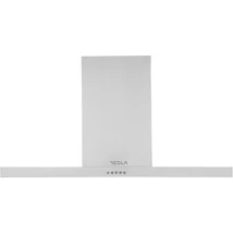 Tesla DC900AX fli kürtős elszívó, 90 cm, T- shape, 630 m3/h légszállítás, 72 dBA, alu filter, 3 fokozat, LED világítás, inox