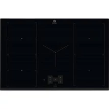 Electrolux EIS8959 SensePro beépíthető indukciós főzőlap, FlexiBridge funkció, Hob2Hood, maghőmérő, 80 cm