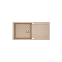 EVIDO Cubo XL 6S compact gránit mosogató, 860 x 500 mm, avena