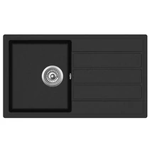 EVIDO Easy 45S gránit mosogató, 760 x 440 mm, antracit