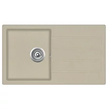 EVIDO Easy 45S gránit mosogató, 760 x 440 mm, bézs