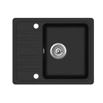 EVIDO Home 45S compact gránit mosogató, 575 x 460 mm, antracit