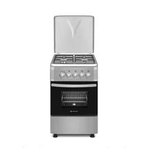 NOVACOOK F5S40G1 INX 50x60cm gáz-gáz tüzhely INOX