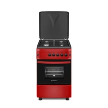 NOVACOOK  F5S40G2 R 50x60cm gáz-gáz tüzhely PIROS