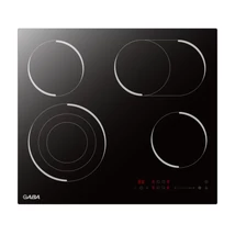 Gaba GMH-C-4TZS beépíthető kerámia főzőlap, 1 tripla és 1 dupla ovális zónával