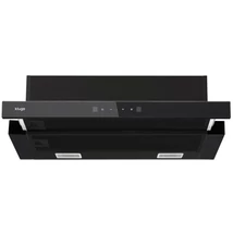 Kluge KLT6100BLG teleszkópos fekete páraelszívó, 60cm, fek. üveg front