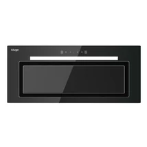 Kluge KLV7550B beépíthető fekete páraelszívó, 75cm, TC