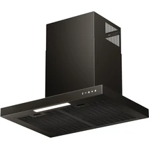 Kluge KMK6070BLG fali T-alakú fekete páraelszívó, 60cm, üvegfront