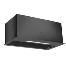 Kluge KMV6011BL beépíthető matt fekete páraelszívó, 60cm, 17cm magas