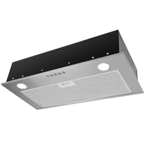 Kluge KOV5012IX beépíthető inox páraelszívó, 60cm, 17cm magas