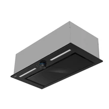 Kluge KOV6620BLG beépíthető fekete páraelszívó, forgógombos