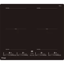 Kluge KPI6045BP beépíthető indukciós főzőlap, 60cm, fekete ü., 2 Flexi zóna