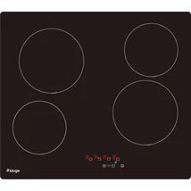 Kluge KPV6011B beépíthető kerámia főzőlap, 60cm, fekete üveg
