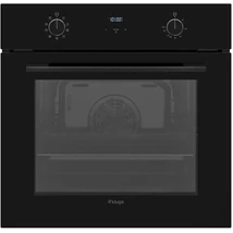 Kluge KTE1010B beépíthető multifunkciós fekete sütő, AIRFRY