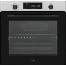 Kluge KTE1021X beépíthető multifunkicós inox/fekete sütő, 78L