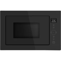 Kluge KTM2620B beépíthető mikrohullámú sütő grillel, 25L, fekete üveg