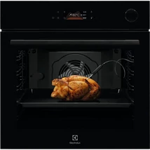 Electrolux LOC9P3XZ SteamCrisp/MealAssist beépíthető gőzsütő, maghőmérő, Wifi, pirolitikus tisztítás