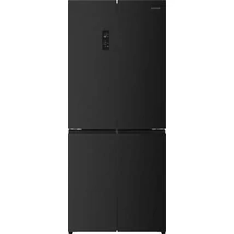 Gorenje NRM819E61BX MultiDoor (4ajtós) hűtő,  311/149l,  "E" ,  NO-FROST PLUS, INVERTERES kompresszor, FressZone, ConvertZone átalakítható rekesz, inox-fekete/széncsiszolt, 1900/794/650mm