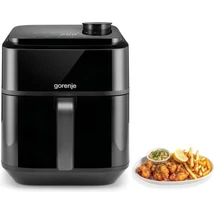 Gorenje AF18000ST Air fryer -Forró levegős sütő   800 W, tálkapacitás: 6,7 l,  gőzfunkció, 8 előre beállított program, intuitív digitális érintőpanel